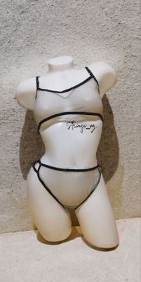 Penyuar top+string Пеньюар топ стринги