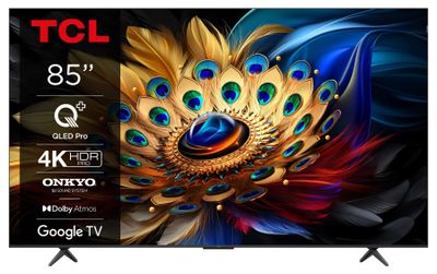 85" Телевизор TCL 85 C655 4K UHD Google TV Smart (2024)