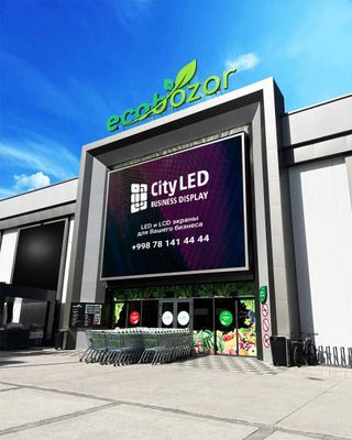 Изготовление, установка и доставка светодиодных Лед экран CITY LED