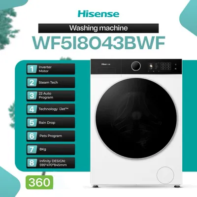 Стиральная машина Hisense WF5I8043BWF