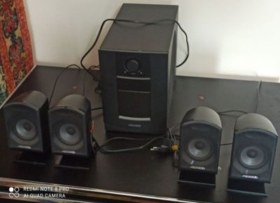 Срочно продается Аудио система MICROLAB 4-колонки и Сабуфер звук идеал