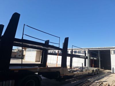 Автовоз полуприцеп