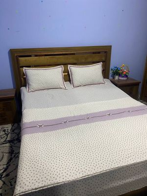 Toza satin+chit.250*240.250*220.60*75. Narxi 220