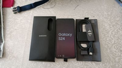 Samsung S24 256 g yangi yoqilmagan hali karobka yoq!! Full zaryadka bo