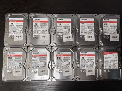 Toshiba P300 1Tb 6Gb/s 10шт