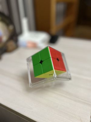 Кубик Рубик gan 2x2 магнитный,оригинальный коробка бор