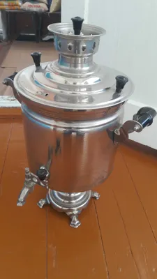 Самовар Новый ещё не разу не использовался.