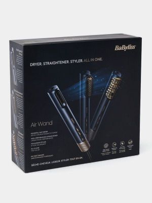 Фен-щётка BaByliss Air Wand AS6550E, для всех типов волос, ионизация