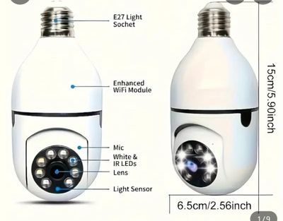 Kamera E27 wifi da ishlaydi