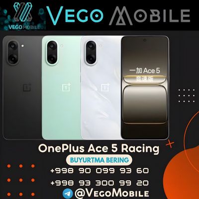 Суперцена! OnePlus Ace 5 Racing на заказ, VegoMobile