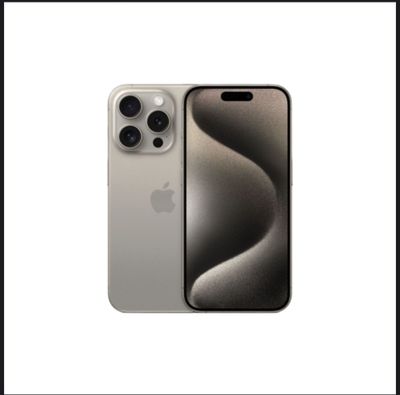 Iphone 15 pro 128 gb Dual sim ideal .