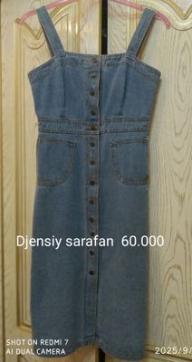 Qizlar ayollar uchun djensiy sarafan