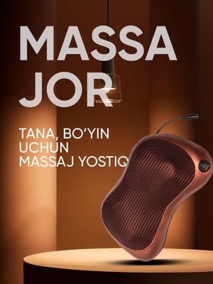 Elektron massaj yostigi, boyin, elka va selyulitga