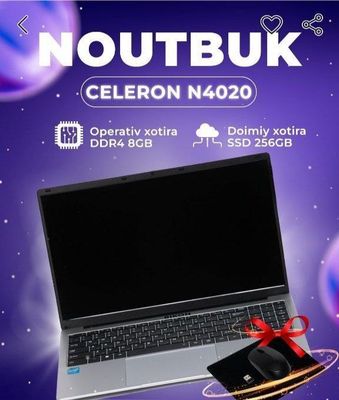 Noutbuk n4000 8/256 gb