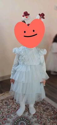 детское нарядное платье