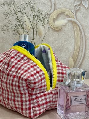 Косметичка в клетку