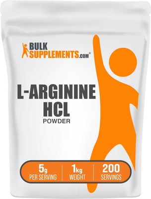 L-Arginine HCl (1kg) Мощная поддержка выносливости [Оригинал США]