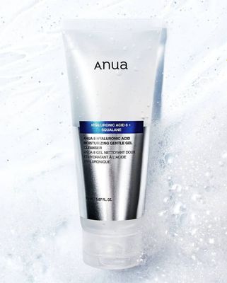 Деликатный гель для умывания с гиалуроновой кислотой ANUA 8 Hyaluronic Acid Moisturizing Gentle Gel Cleanser