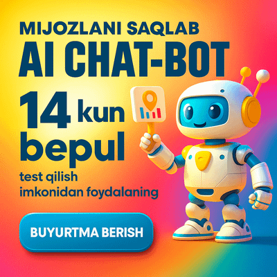Kichik biznes uchun chatbot yechimlari