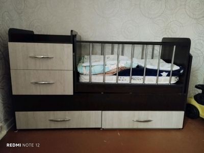 децкий кроват+матрасик, б.у