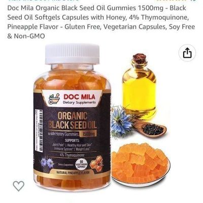 Black seed oil Gummy