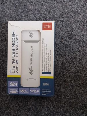 LTE 4G USB MODEM with Wi-Fi HotSpot