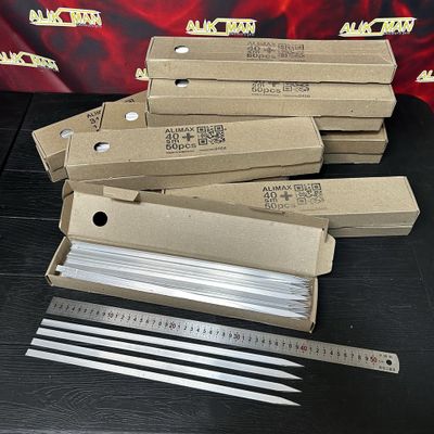 Six 31 sm 100 ta dona karobkada шампур алюминевые