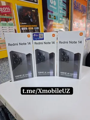 Redmi Note 14 6+2/128GB yangi karobka