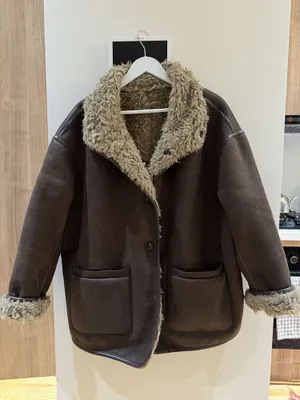 Дубленка женская теплая зимняя