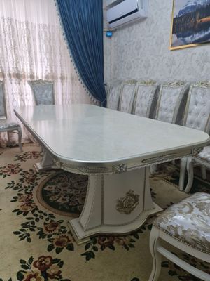 Стол-стул 12 кишилик, хонтахта
