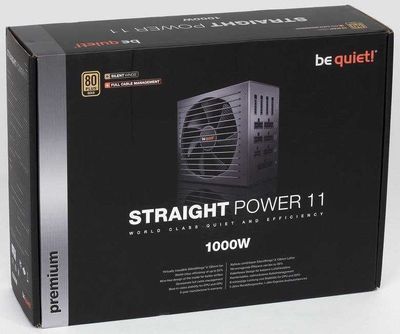 Блок питания Be quiet straight power 11 1000w platinum