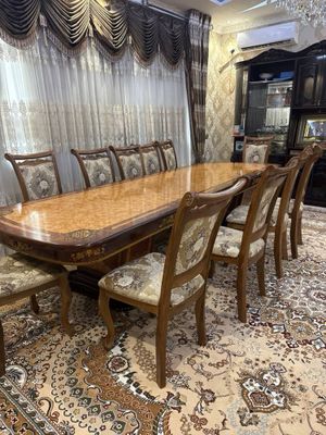 Стол стул для гостиной 12 персон