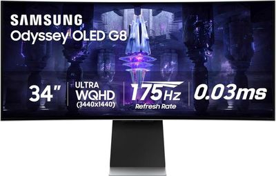 [НОВЫЙ] Монитор Samsung 34" Odyssey OLED G8 LS34DG850SMXUE 3K 175Hz