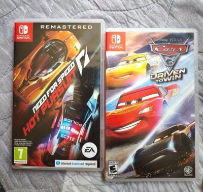 Nintendo switch игры NFS cars 3 картридж