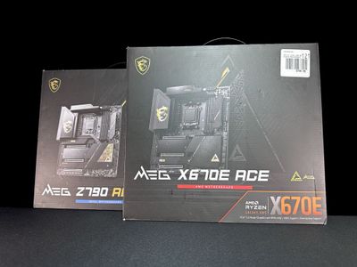 Самые Топовые Платы MSI MEG X670E ACE | MSI MEG Z790 ACE