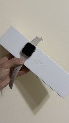 Apple watch series 8 45 mm White Masla Idial 99% Full Karopka