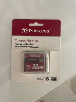 Карта памяти Transcend CompactFlash 800 32Gb UDMA7, TS32GCF800