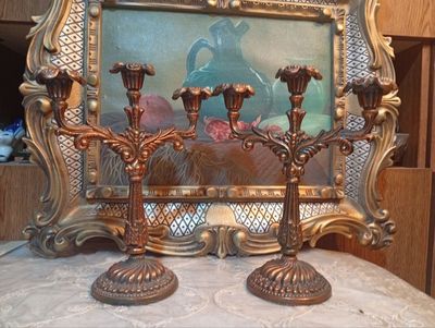 Подсвечники винтажные советских времён