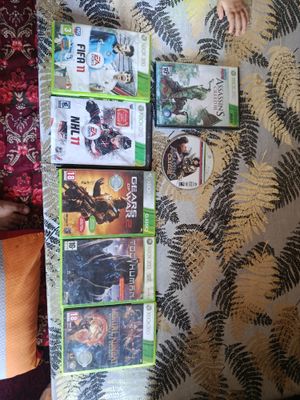 Xbox 360 diski 7 shtuk