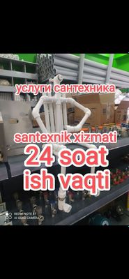Toshkent Boʻylab Santexnika xizmati 24/7