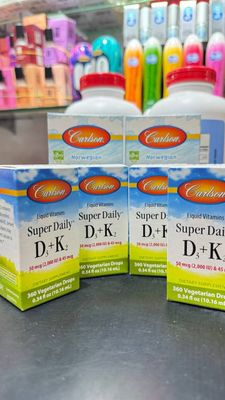 D3 va K2 vitaminlari tomchilari, 360 tomchi