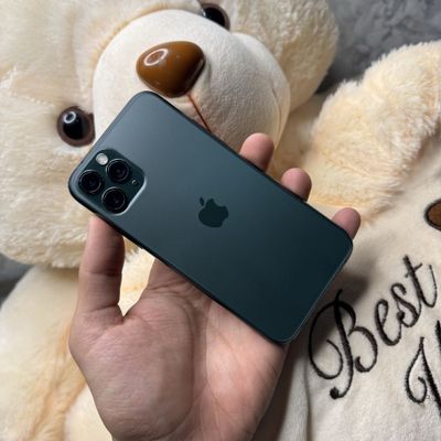 iPhone 11pro Green ideal 256gb Sim Muamosz 78% Radnoy