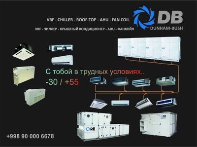 VRF, кондиционирование воздуха, системы охлаждения