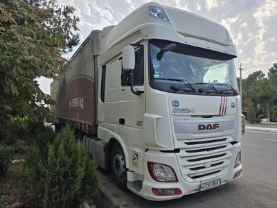 DAF XF EURO 6 + FLIEGL прицеп Сотилади