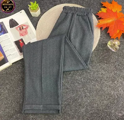 Кашемировые теплые брюки