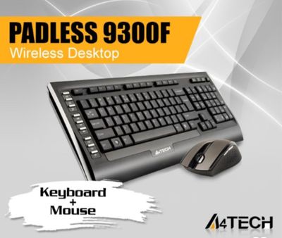 A4tech 9300f (2в1) Беспроводная Клавиатура и мышка/мышь