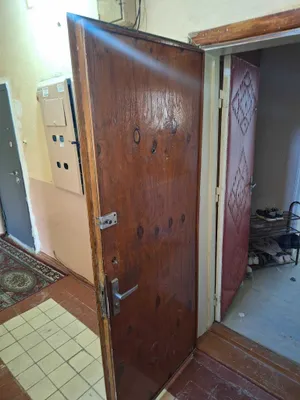 Двери входные металлический и деревянный