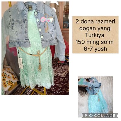 Qizlar Koʻylagi Turkiya Yangi