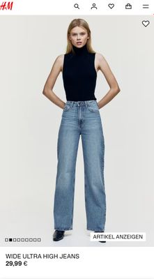 Джинсы женские H&M