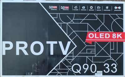 Новый OLED 8K телевизор PROTV Q90 33" — Идеальный выбор для дома!